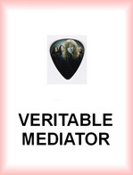 MEGADETH MEDIATOR Medium PLECTRUM Guitar Pick - Accessoires, Pochettes & Cartons