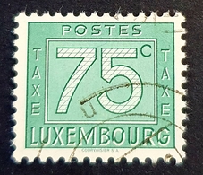 Timbre Taxe N° 29, Luxembourg, Used - Postage Due