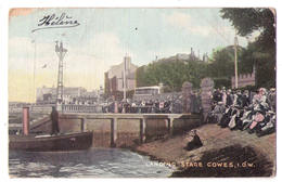 7054 - ( R.U. ) Isle Of Wight - Landing Stage Cowes ( I.O.W. ) - The National Series - - Cowes