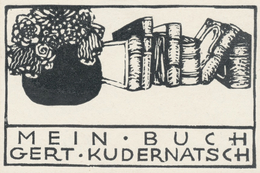 Ex Libris Gert Kudernatsch - Sylvia Penther - Bookplates