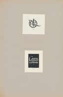 Ex Libris Dr Kurt Rothaug + Anna Schöner - Ottmar Premstaller (1927-2018) - Bookplates