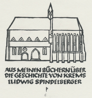 Ex Libris Ludwig Spindelberger - Leopold Feichtinger (1919-1993) - Ex-libris