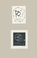 Ex Libris Ottmar Premstaller + Erich Schöner - Roland Roveda (1928-2013) Gesigneerd - Bookplates