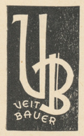 Ex Libris Veit Bauer - Karl Haselböck - Bookplates