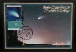 Astronomical Phenomena Comet Maximum Card 2015 Hong Kong Type C - Maximumkaarten