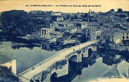 CPA - France - (44) Loire Atlantique - Clisson - La Trinité Et Le Pont De Ville Sur Sèvre - Clisson