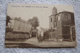Delcampe - Andenne "La Collégiale Et La Porte St. Etienne" - Andenne