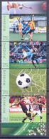 2018. My Personal Stamp, World Football Championship 2018, 4v In Strip, Min/** - 2018 – Russland