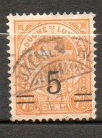 LUXEMBOURG 5 Sur 7 1/2c Jaune Foncé 1916 N° 112a - 1914-24 Maria-Adelaide