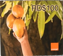 DOMINICAINE  -  Recharge ORANGE  -  RD$100 - Dominicana