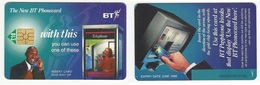 BT PHONECARD – “NEW BT PHONECARD - WITH THIS” – BLUE – 1998 – USED – GREAT BRITAIN - UK - Autres & Non Classés