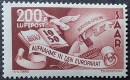 R2740/240 - 1950 - SARRE - POSTE AERIENNE - N°13 NEUF* - Cote (2020) : 110,00 € - Airmail