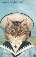 Chat Marin Illustrateur Barnes - Katzen