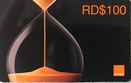 DOMINICAINE  -  Recharge ORANGE  -  Card - RD$100 - Dominicana