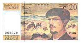 Billet > France > 20  Francs 1992 Comme Neuf - 20 F 1980-1997 ''Debussy''