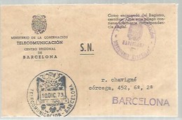 FRANQUICIA TELECOMUNICACIONES 1973 - Postage Free