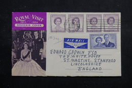 NOUVELLE ZÉLANDE - Enveloppe FDC En 1953 De Auckland Pour Le Royaume Uni - L 56053 - Covers & Documents