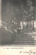 Visé - Les Escaliers De Lorette (animée, Phot. Bertels, Lib. J. Belles 1904) - Wezet