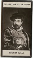 Mounet-Sully, Acteur Par NADAR Né à Bergerac (Dordogne) Amant De Sarah Bernhardt - Collection Photo Felix POTIN 1900 - Félix Potin