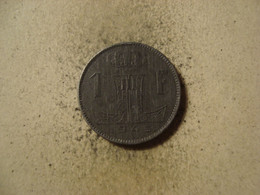 MONNAIE BELGIQUE 1 FRANC 1945 ( Belgie - Belgique ) - 1 Franc