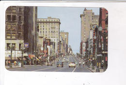CPA ROCHESTER, , NEW YORK, , MAIN STREET En 1958! (voir Timbre) - Rochester