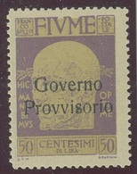 ITALIA - FIUME SASS. 156zb NUOVO - Fiume