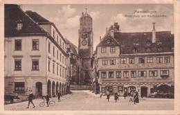 MEMMINGEN - MARKTPLATZ MIT MARTINSKIRCHE 1921  /ak602 - Memmingen