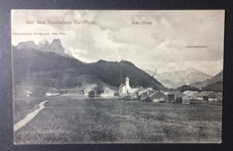 AUSTRIA......Gran, Tirol....Aus Dem Tannheimer Tal........1922 - Tannheim