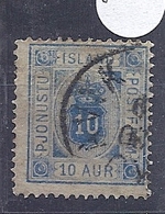 190032725  ISLANDIA  YVERT    SERVICE  Nº  6 - Dienstmarken