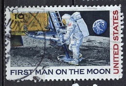 Espace 1969 - Etats Unis - Vereinigte Staaten - USA Y&T N°PA73 - Michel N°F990 (o) - 10c 1er Homme Sur La Lune - United States