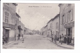 Sauzé-Vaussais - La Route Nationale - Sauze Vaussais