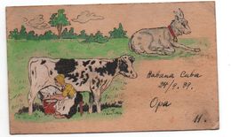 Entier Postal République De Cuba Avec Dessin Fait Main ? HABANA CUBA 1939..........................E1 - Sonstige & Ohne Zuordnung