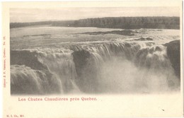 CPA Canada - Les Chutes Chaudières Près Québec - Chutes Montmorency