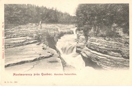 CPA Canada - Montmorency Près Québec - Marches Naturelles - Chutes Montmorency