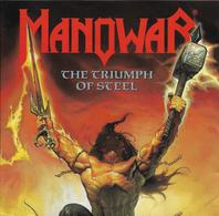 CD  Manowar  "  The Triumph Of Steel  "  Allemagne - Hard Rock En Metal