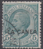 Levante Italiano La Canea 1907 SaN°14 (o) Vedere Scansione - La Canea