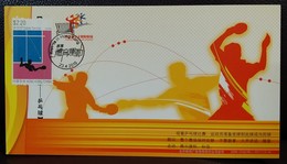 Olympic Games Sports Maximum Card Set 2015 Olympics Table Tennis Badminton Swimming Athletics Hong Kong Type E - Maximumkarten