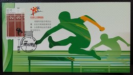 Olympic Games Sports Maximum Card Set 2015 Olympics Table Tennis Badminton Swimming Athletics Hong Kong Type F - Maximumkarten