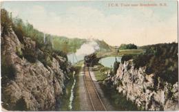 I. C. R. Train Near Brockville N. B. - & Train - Brockville