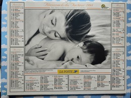 CALENDRIER DU FACTEUR ALMANACH MAMAN PAPA ET BEBE 1998 - Grand Format : 1991-00