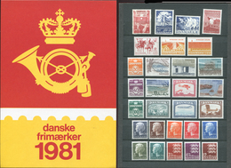 Denmark 1981 - Year Pack COMPLETE ** - Annate Complete