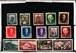 93471) ITALIA-.Albania-  Serie Ordinaria - 1939/1940-SERIE COMPLETA USATA - Albanie