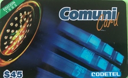 DOMINICAINE  -  Prepaid  - Comuni-Card - Codetel - Edicion 1995 -  $45 - Dominicana