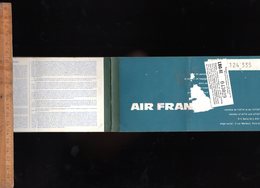 Billet D'avion AIR FRANCE 1957 Paris Dublin London Paris  Passenger Ticket - Europe