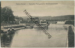 Berlin-Zehlendorf - Dampfer-Anlegestelle Kohlhasenbrück - Verlag J. Goldiner Berlin 20er Jahre - Zehlendorf