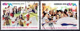 CUBA # FROM 2010 STAMPWORLD 5368-69 - Usados
