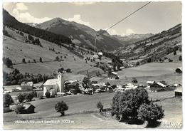 CPSM SAALBACH - Höhenluftkurort - Aufnahme : W. Huhne N°701 - Année 1957 - Saalbach
