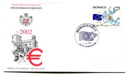 RC 16216 MONACO 2002 ACADÉMIE EUROPÉENNE DE PHILATÉLIE FDC 1er JOUR TB - FDC