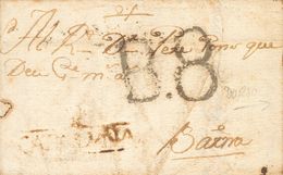 1777. VENDRELL (TARRAGONA) A BARCELONA. Marca CATALVÑA, En Tinta De Escribir De Vendrell (P.E.1) Edición 2004 Y Al Dorso - Sonstige & Ohne Zuordnung