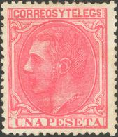 1 Pts Rosa. Color Intenso Y Excelente Centraje. MAGNIFICO. - Other & Unclassified